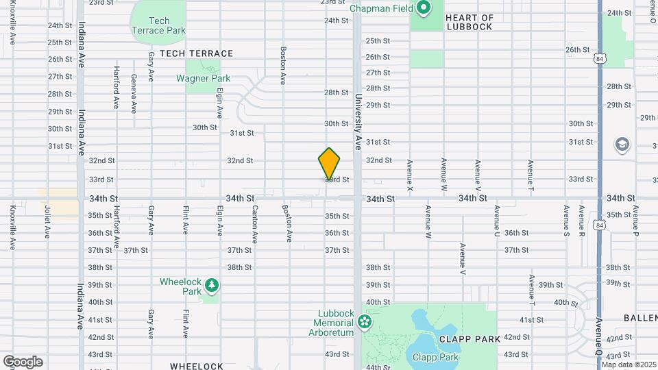 2517 33rd St Map and Location Details