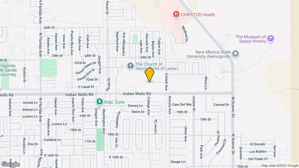 2100 Hickory Dr Map and Location Details