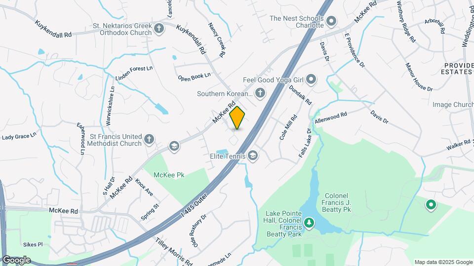 4640 Blackmuir Wood Cir Map and Location Details