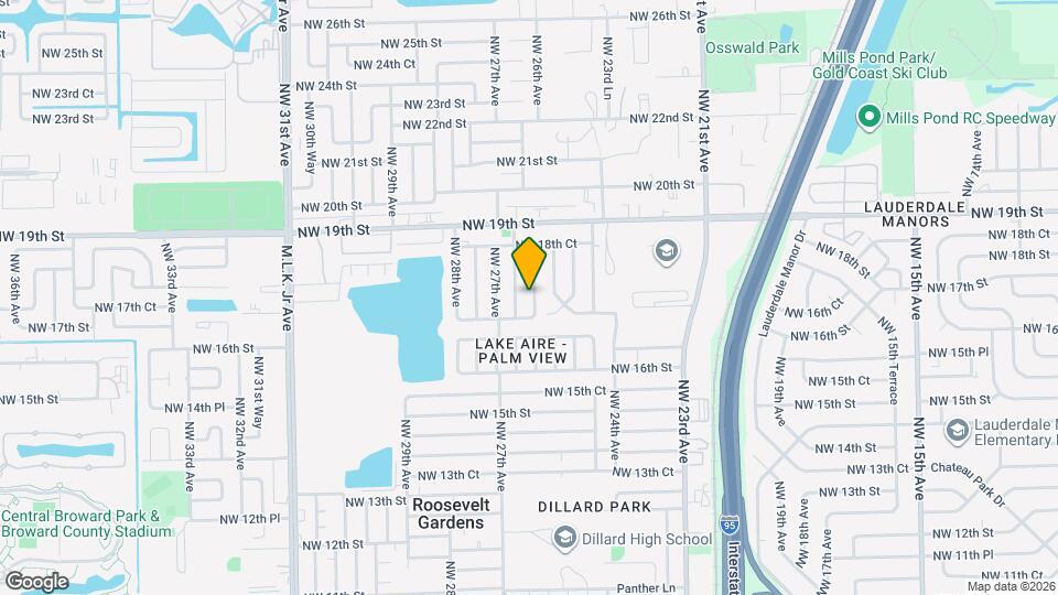 1731 NW 26th Ave Map and Location Details