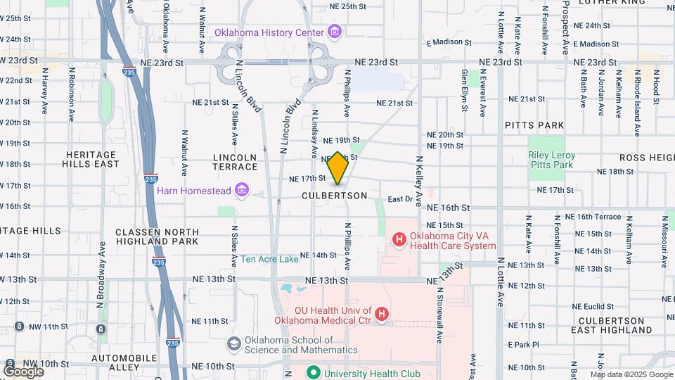 727 Culbertson Dr Map and Location Details