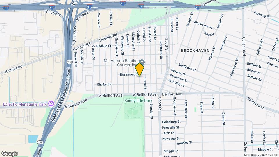 8316 Corinth St Map and Location Details