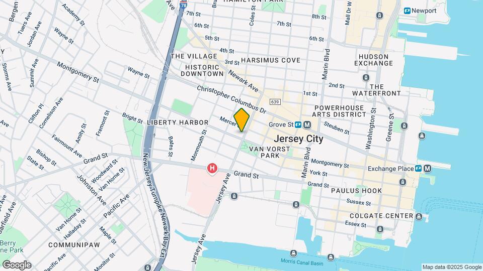 473 Jersey Ave Map and Location Details