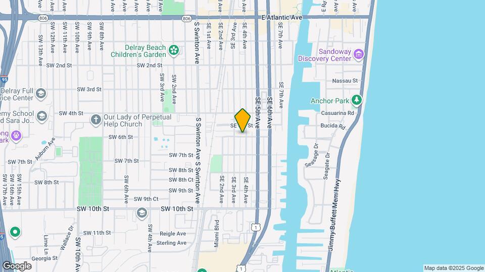 347 SE 6th St Map and Location Details