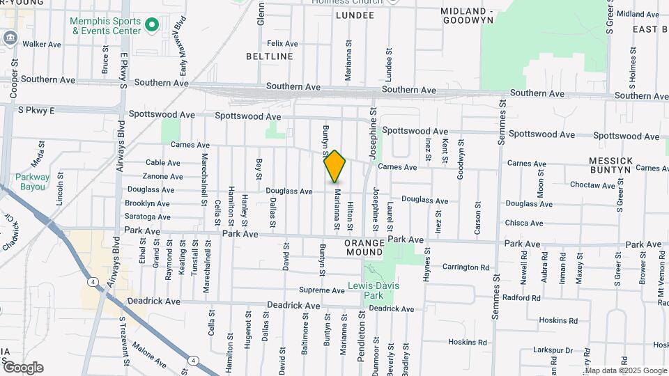 785 Marianna St Map and Location Details