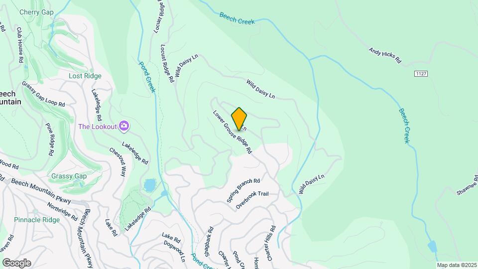 122 Lower Grouse Ridge Rd Map and Location Details