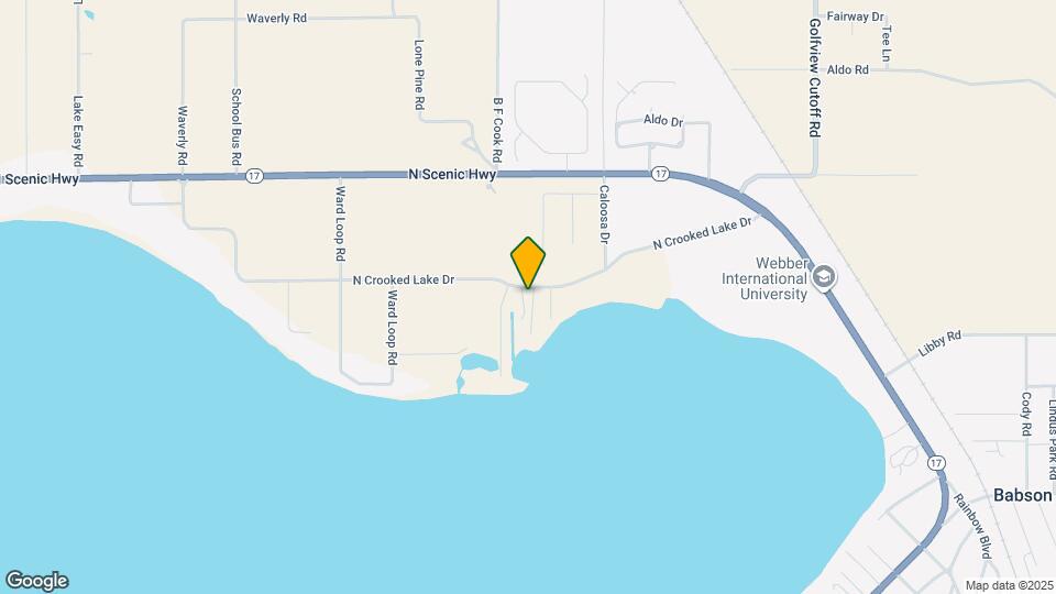 630 N Crooked Lake Dr Map and Location Details