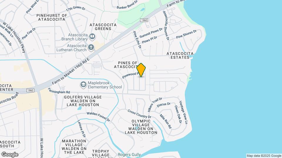 19410 Pine Cluster Ln Map and Location Details