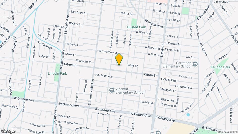 680 Susanne St Map and Location Details