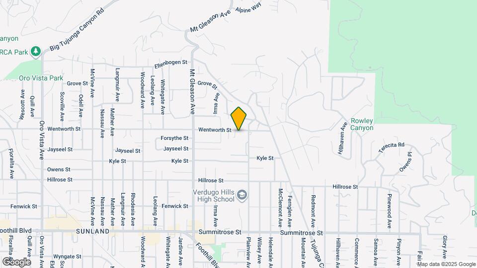 7624 Wentworth St Map and Location Details