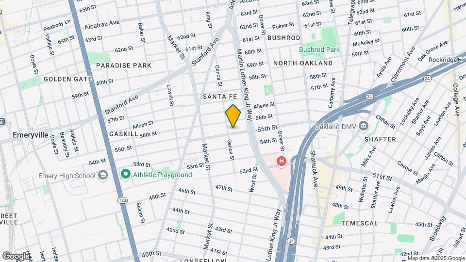 840 55th St Map and Location Details
