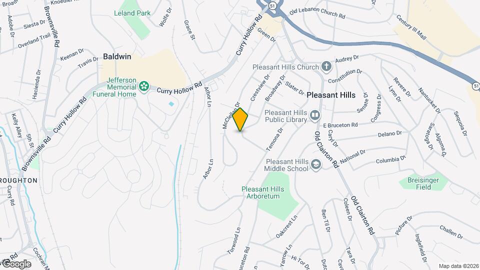 350 Broadway Dr Mapa y Detalles de la Ubicación