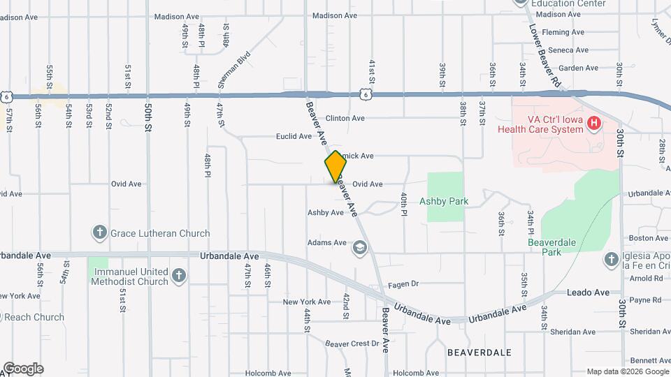 3300 Beaver Ave Map and Location Details