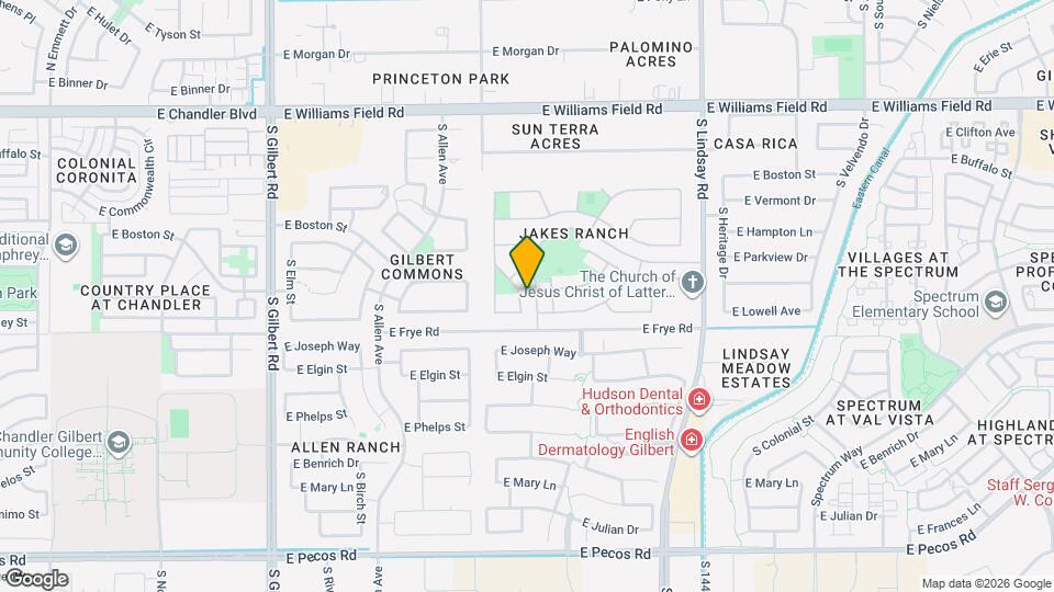 2725 S Sierra St Mapa y Detalles de la Ubicación