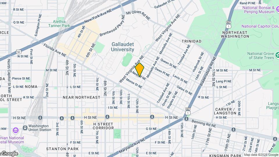 1153 Neal St NE Map and Location Details