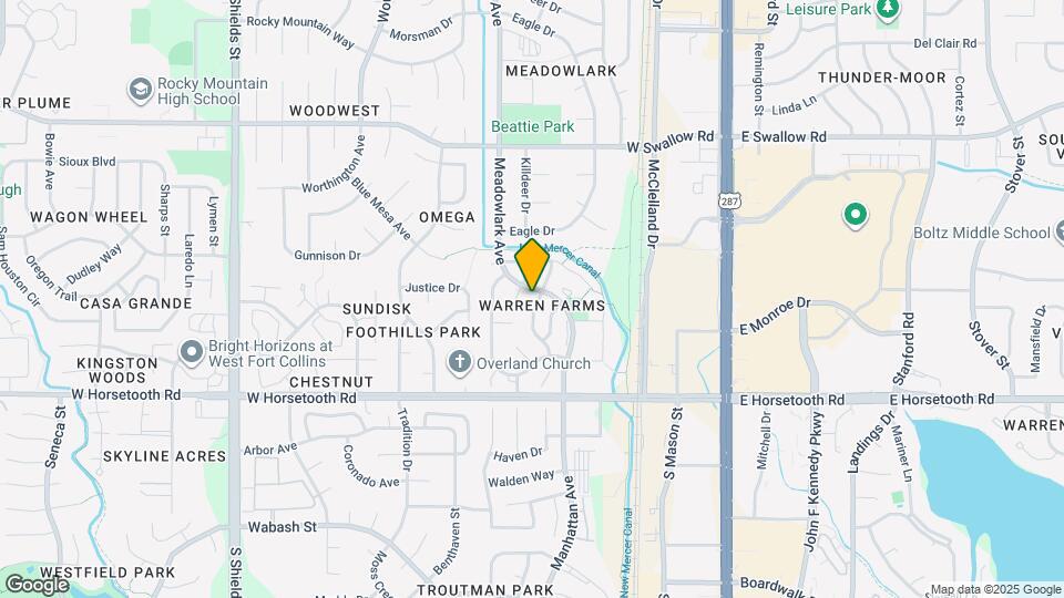 3409 Warren Farm Dr Map and Location Details