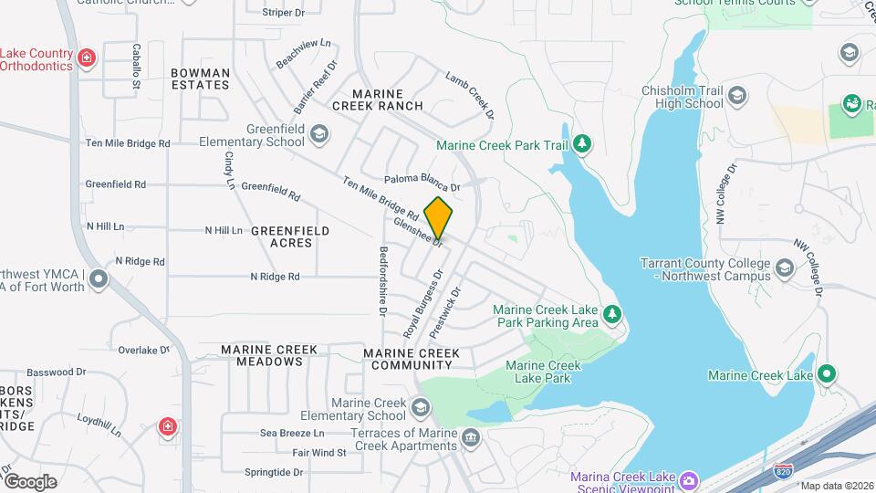 5312 Newcastle Ln Map and Location Details