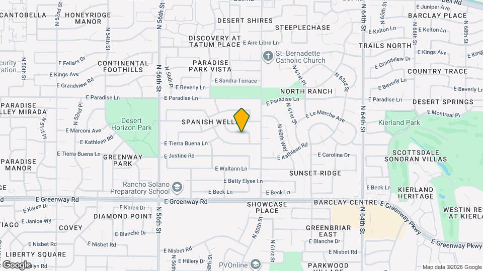 5867 E Kathleen Rd, Unit SI ID1558669P Map and Location Details