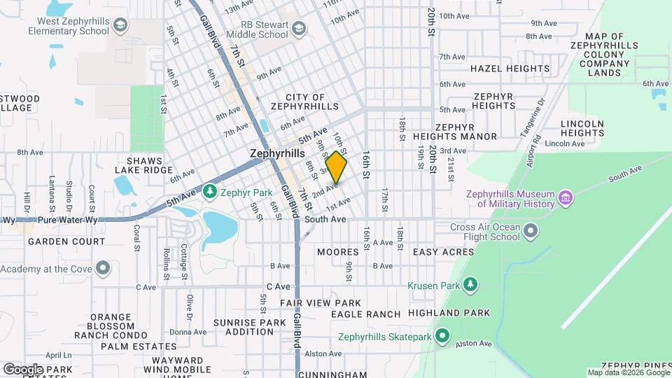 5109 9th St Map and Location Details