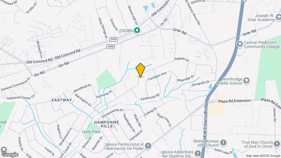 6808 Cove Creek Dr Map and Location Details