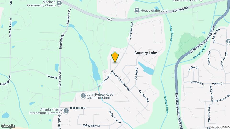2632 John Petree Rd Map and Location Details