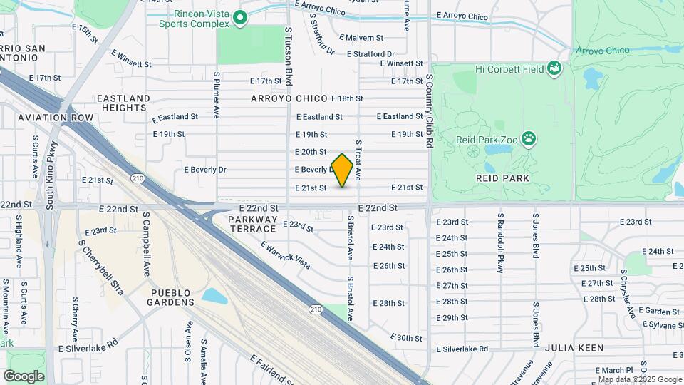 2714 E 21st St Map and Location Details