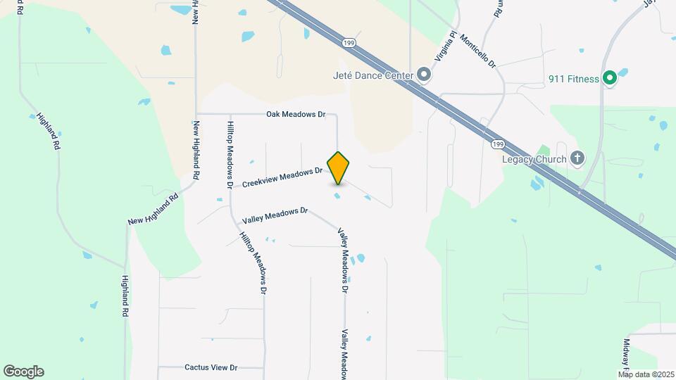 156 Creekview Meadows Dr Map and Location Details