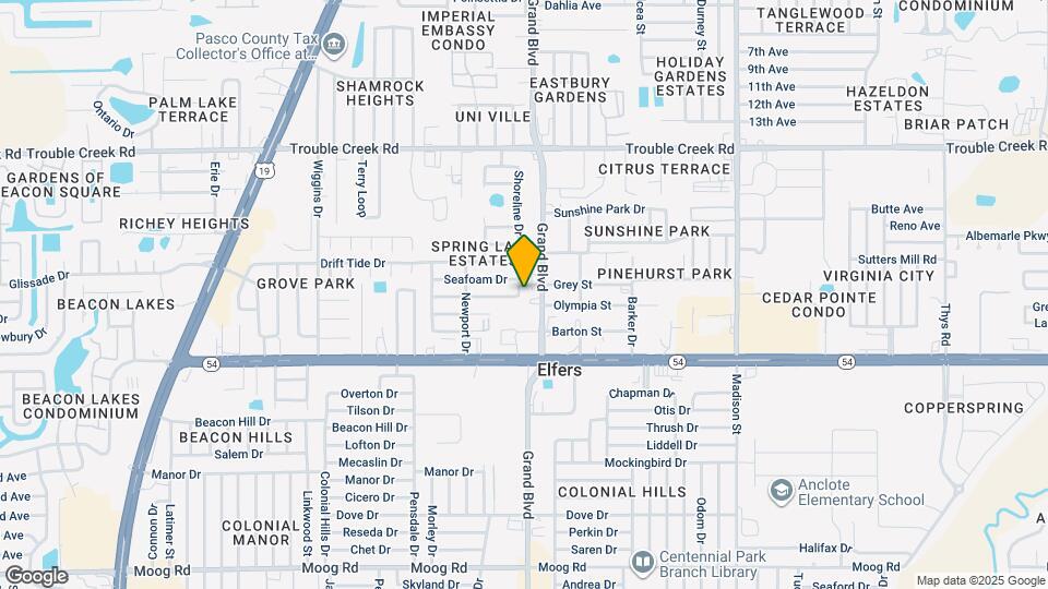4126 Shoreline Dr Mapa y Detalles de la Ubicación