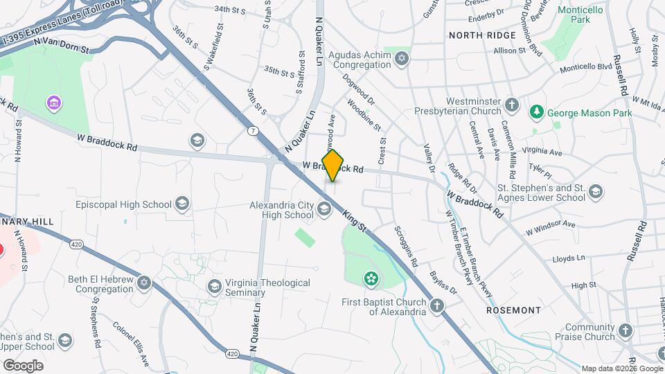 2721 Franklin Ct Map and Location Details