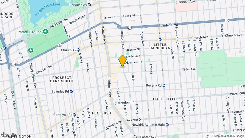 2322 Bedford Ave Mapa y Detalles de la Ubicación