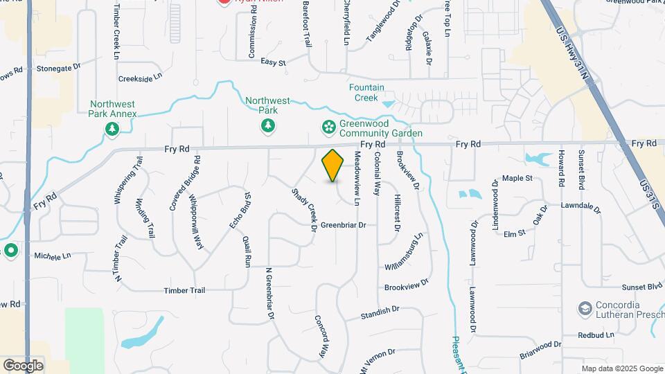 668 Brushwood Ln Map and Location Details