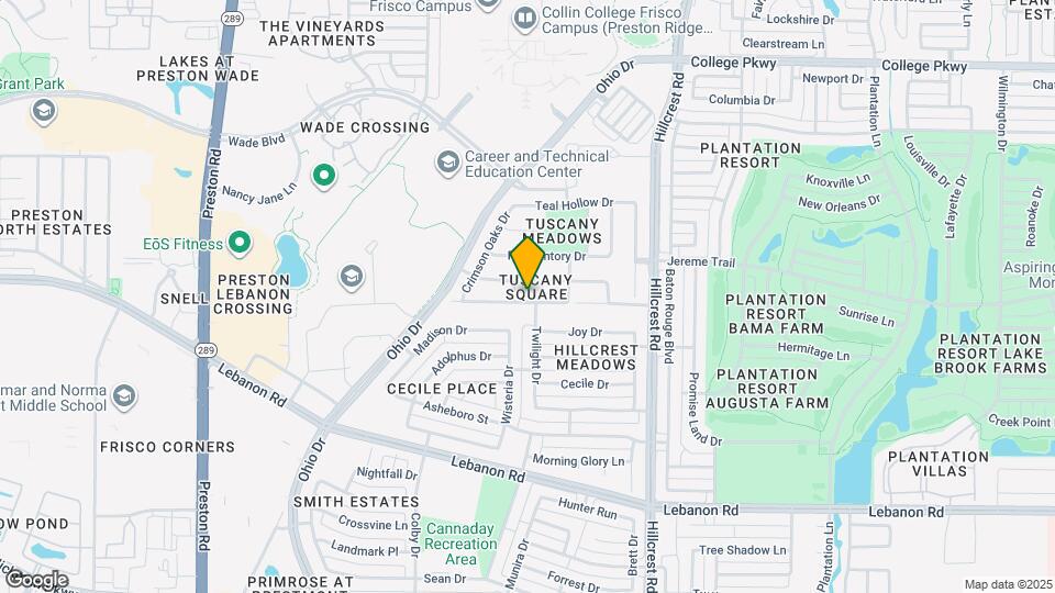 10076 Wake Bridge Dr Map and Location Details