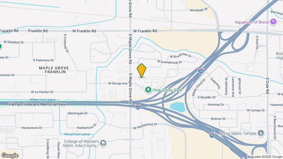 8867 W Evening Star Ln Map and Location Details