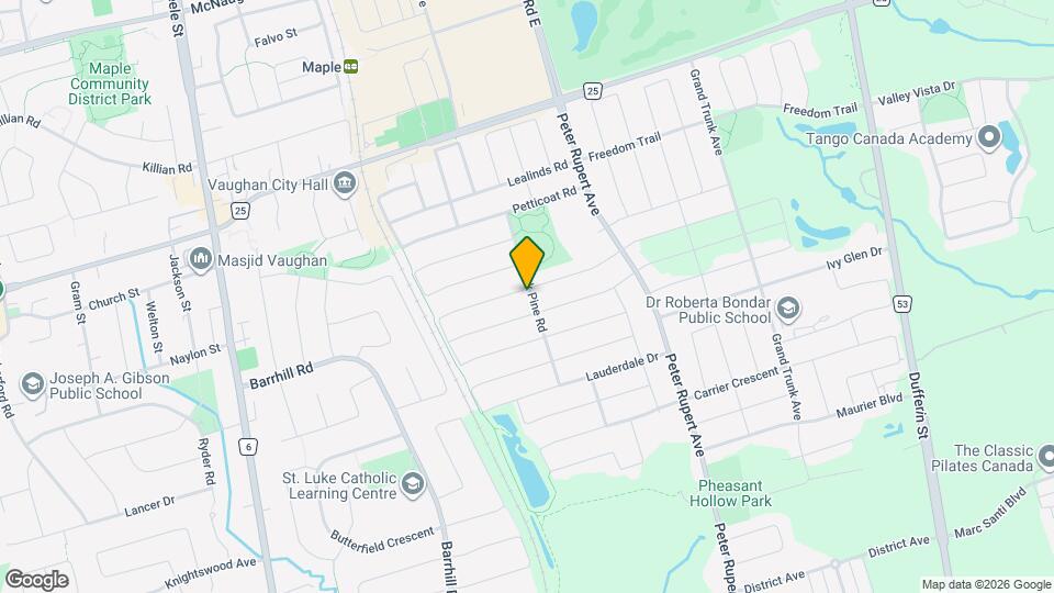 107 Golden Orchard Rd Map and Location Details