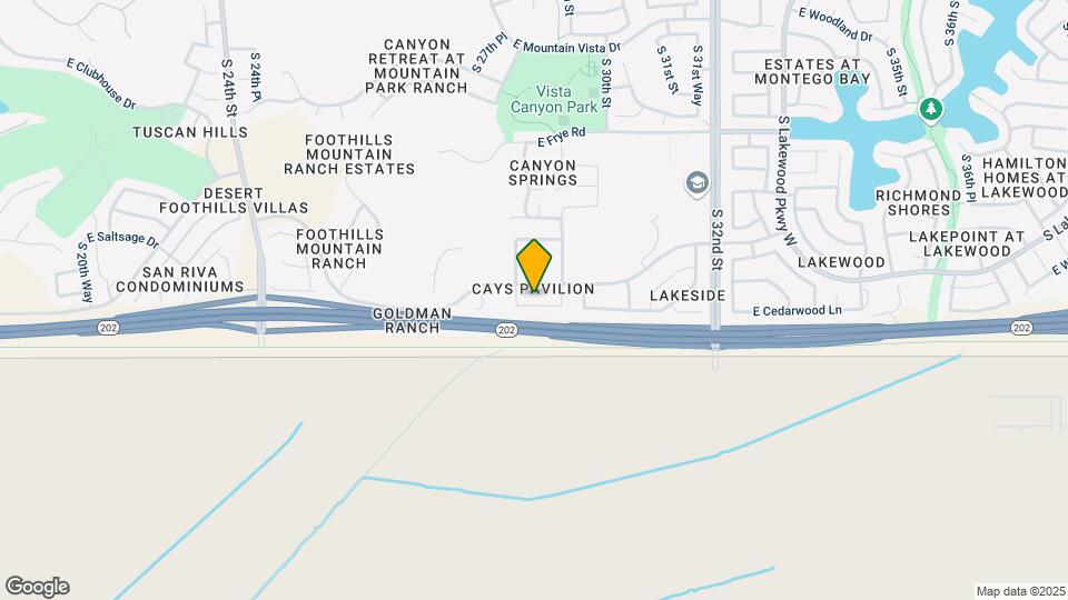 2846 E Redwood Ln Map and Location Details