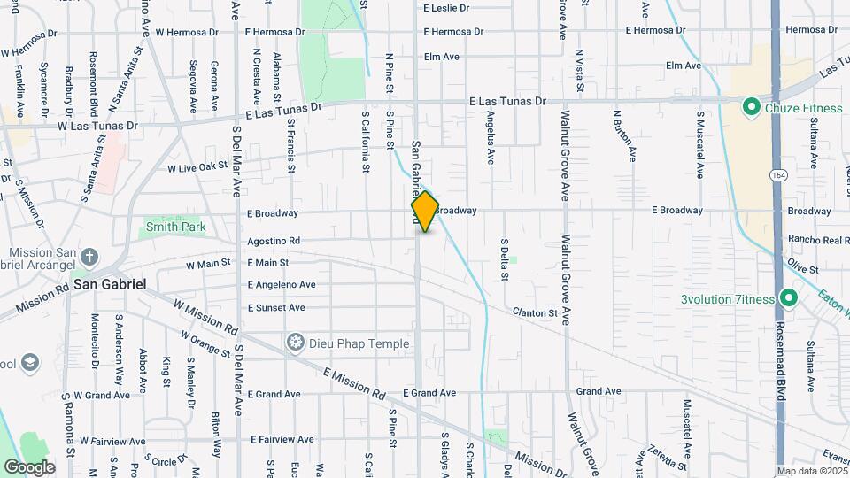 402 S San Gabriel Blvd Map and Location Details