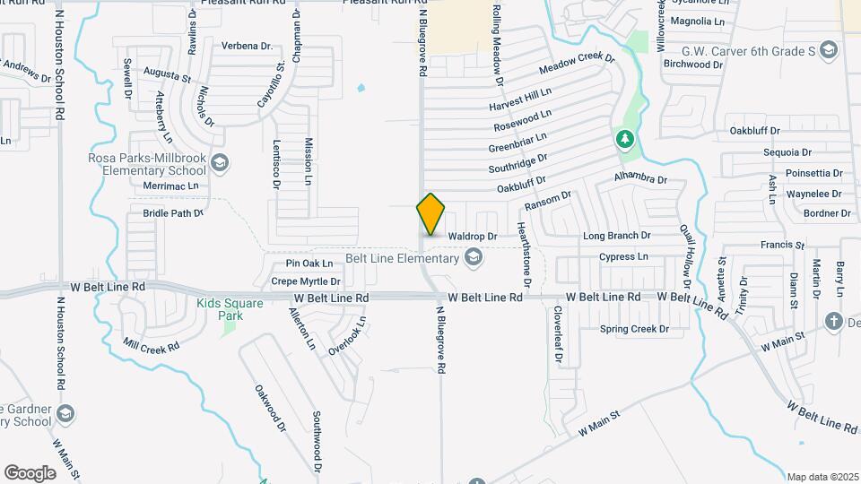 1470 Waldrop Dr Map and Location Details