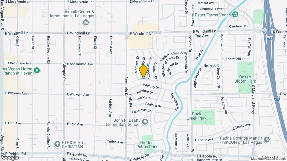 509 Coco Palms Ave Map and Location Details