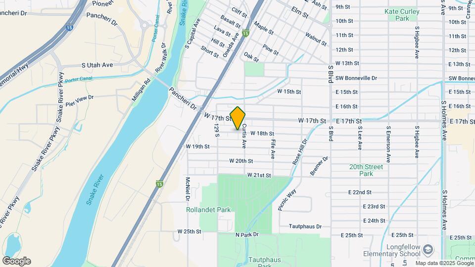 420 W 18th St Map and Location Details