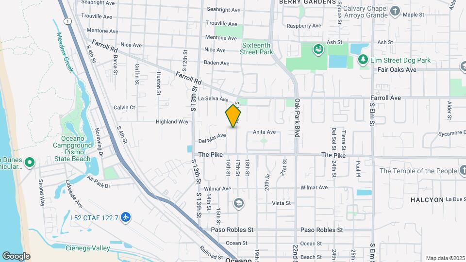 1224 S 16th St Map and Location Details