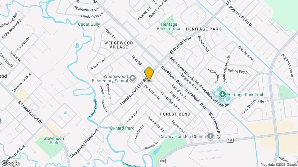 16610 Forest Bend Ave Map and Location Details