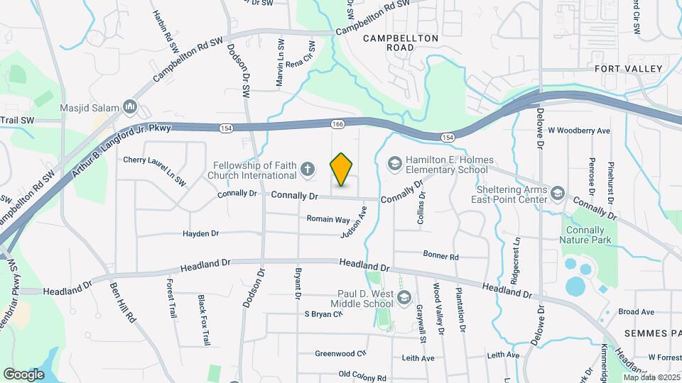 2479 Connally Dr Map and Location Details
