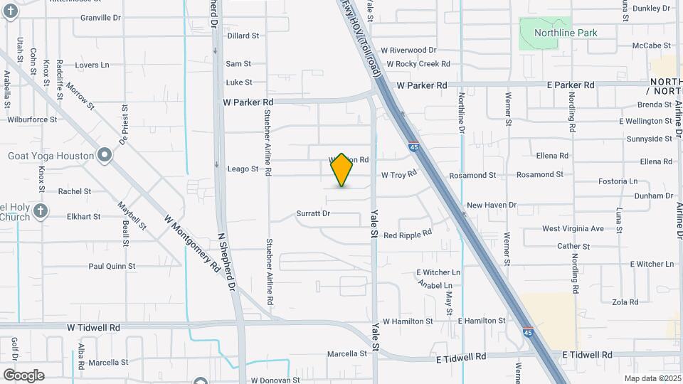 6057 Yale St Map and Location Details