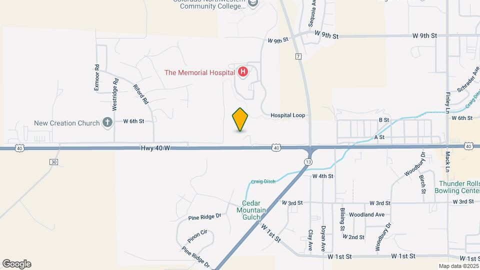 2855 W Victory Way Map and Location Details