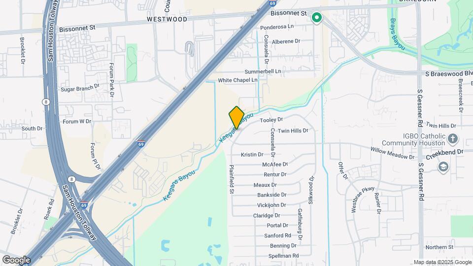 9434 Tooley Dr Map and Location Details