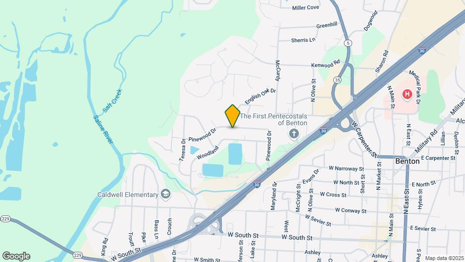 1300 Pinewood Dr Map and Location Details