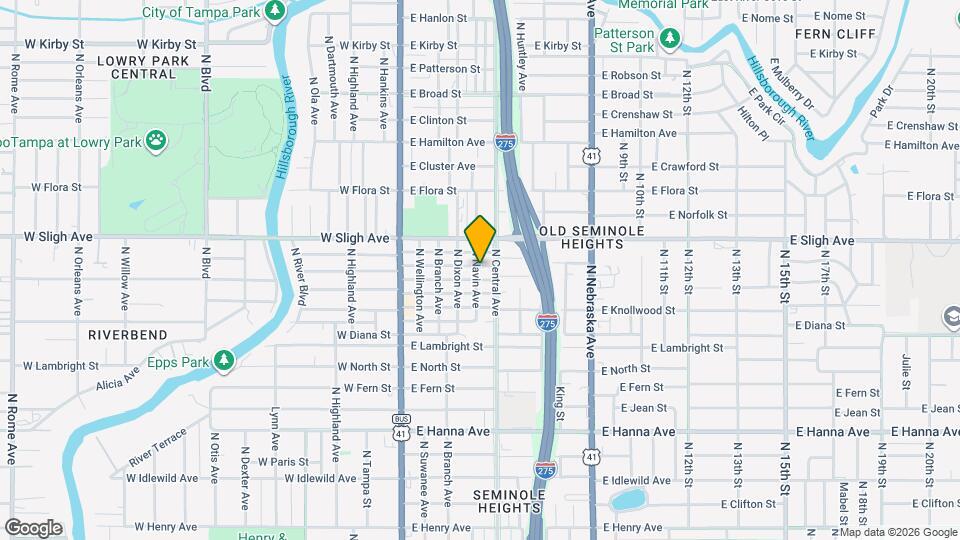 6805 N Navin Ave Mapa y Detalles de la Ubicación