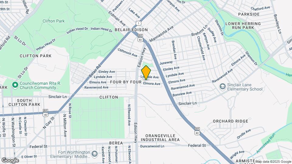 3518 Elmora Ave Map and Location Details