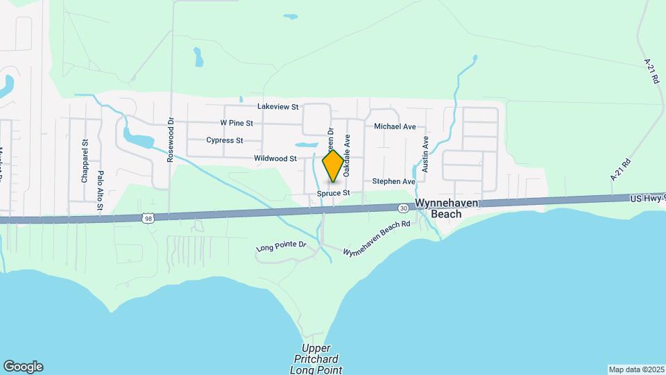 208 Spruce Ct Mapa y Detalles de la Ubicación
