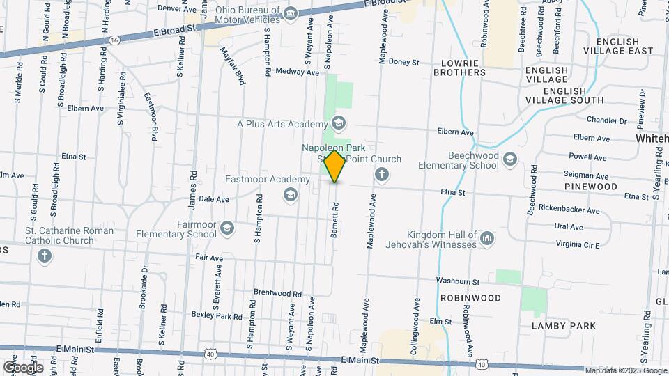 393 Barnett Rd Map and Location Details
